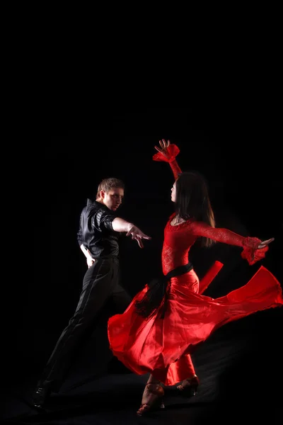 Dançarino em ação — Fotografia de Stock