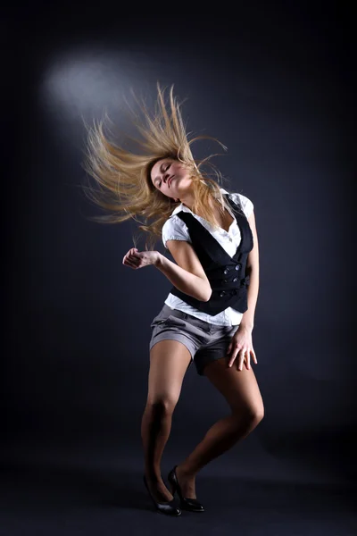 여성 모던 댄서 — 스톡 사진