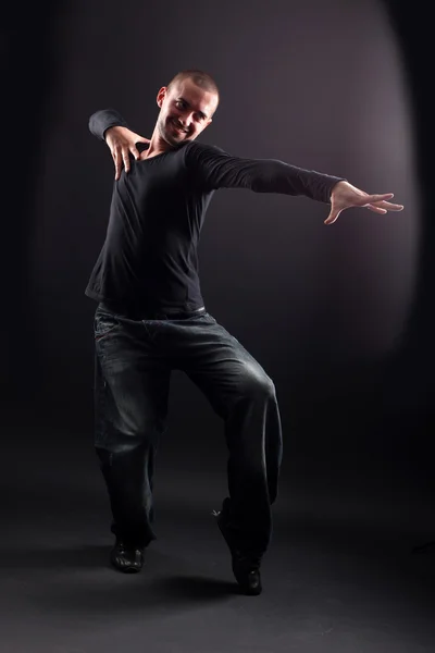 Mann coole moderne Tänzerin — Stockfoto