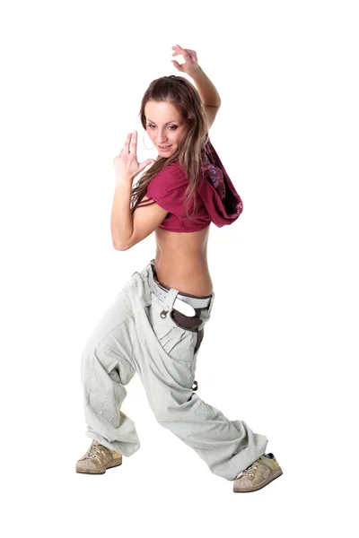 Modern nő táncos — Stock Fotó