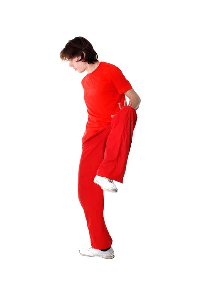 Serin modern erkek dansçı — Stok fotoğraf