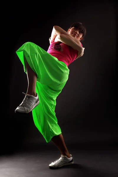 멋진 현대 여성 댄서 — 스톡 사진