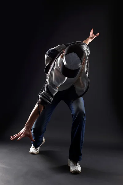 Onhartelijk mens danser — Stockfoto