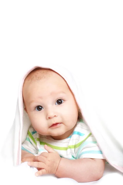 Mooie baby 4 maand oud — Stockfoto