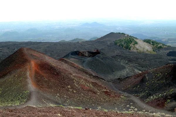 在意大利西西里岛上的埃特纳火山 — 图库照片
