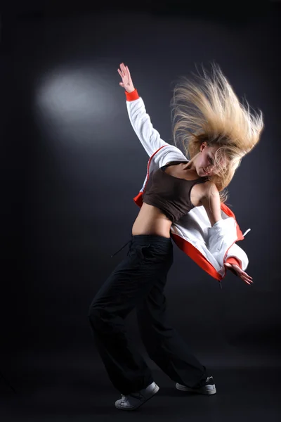 Современная танцовщица — стоковое фото