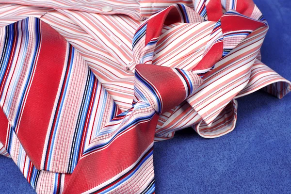 Overhemd en stropdas — Stockfoto