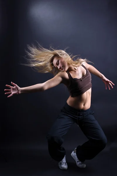 女性モダン ダンサー ストック画像
