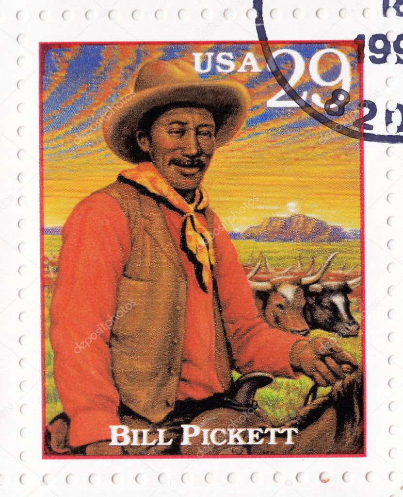 Stamp show Bill Pickett – Stock Editorial Photo © konstantin32 #2419464