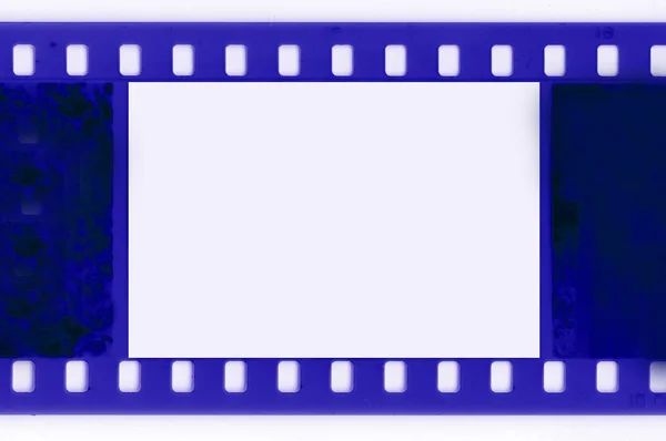 Marco de película vacío en blanco — Foto de Stock