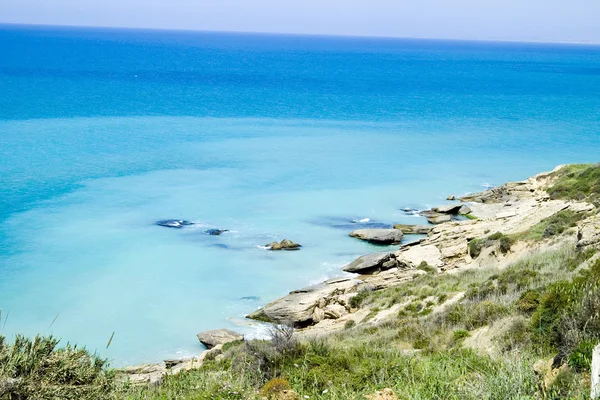 Klasik İtalya, Sicilya, eraclea sahilinde — Stok fotoğraf