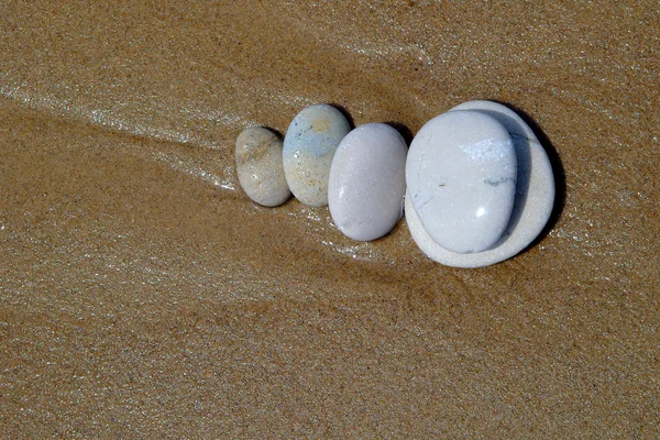 砂の上の石 — ストック写真