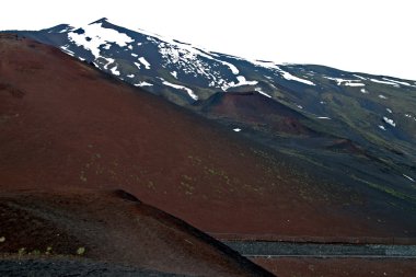 sicilia için etna yanardağı