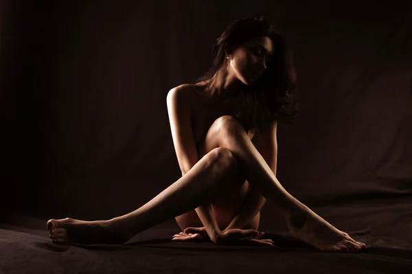 Klasické nahá dívka — Stock fotografie