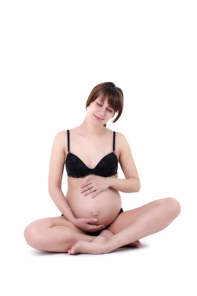 Werdende Mutter 40 Wochen — Stockfoto
