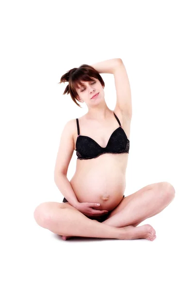 Werdende Mutter 40 Wochen — Stockfoto