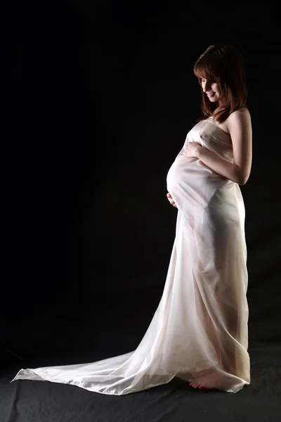 Nastávající matka 40 týdnů — Stock fotografie
