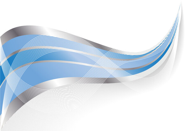 Vector abstract blue background