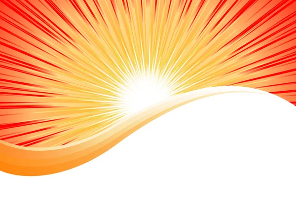 明るいオレンジ色の背景のベクトル — ストックベクタ