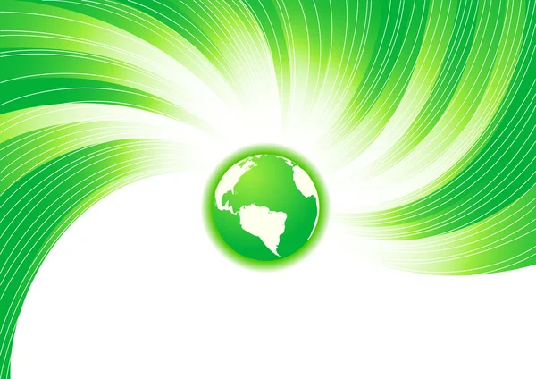 ベクトル緑の概念 — ストックベクタ