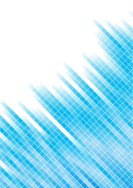 Vektor abstrakter blauer Hintergrund mit squ — Stockvektor