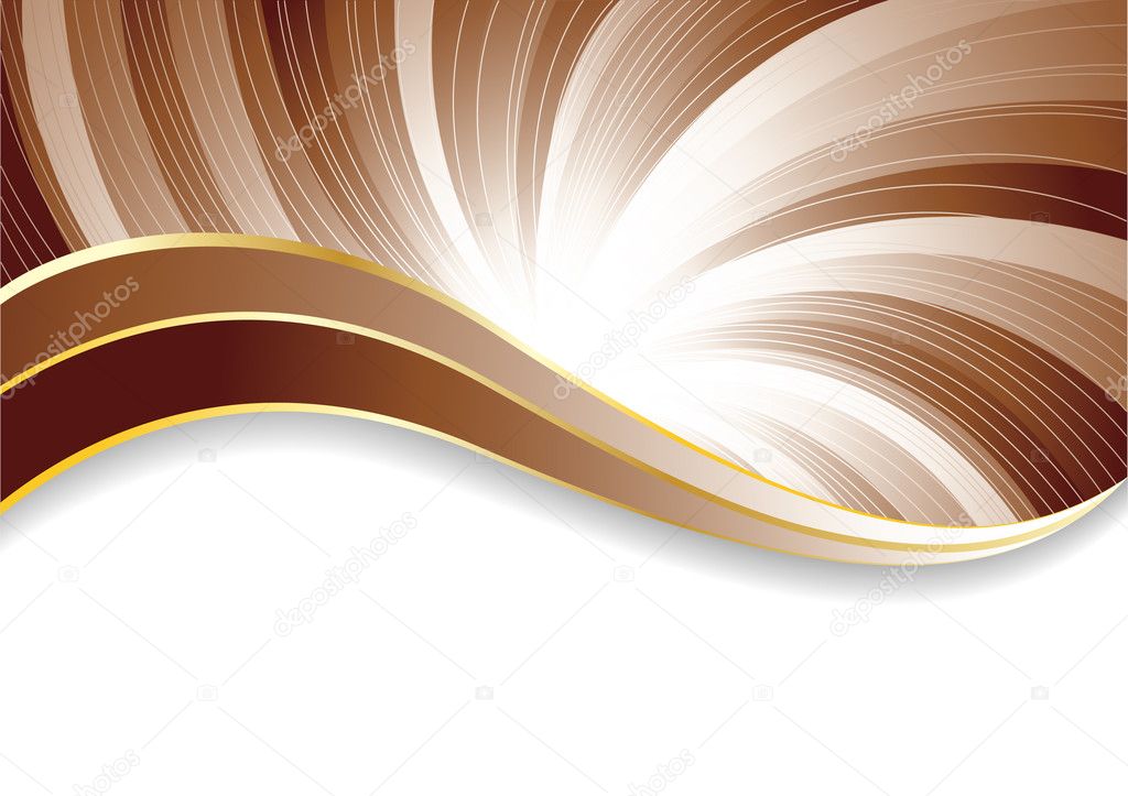 Vector abstract chocolate background