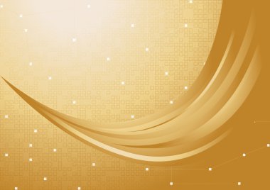 Vector gold background clipart