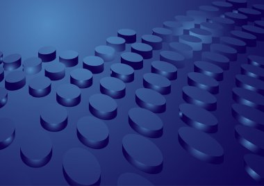 Vector background with blue background clipart