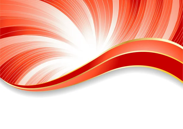 Vector abstract red background — Stock Vector