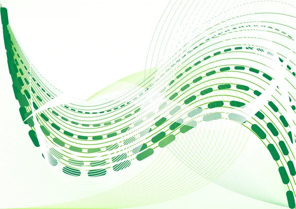 Vektor abstrakt grön bakgrund — Stock vektor