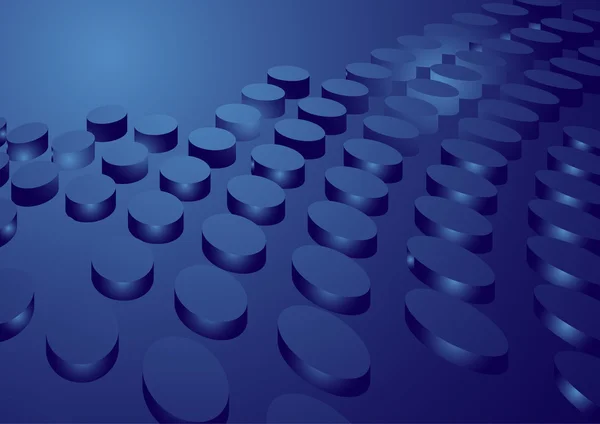 Fond vectoriel avec fond bleu — Image vectorielle