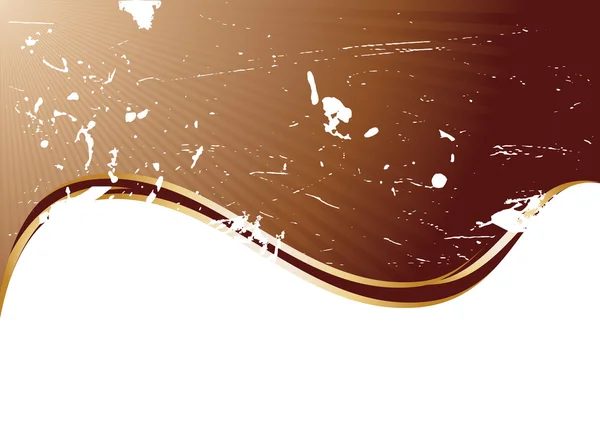 Vektor Grunge Schokolade Hintergrund — Stockvektor