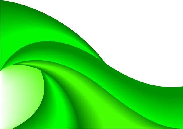 Vektorové abstraktní zelené pozadí — Stockový vektor