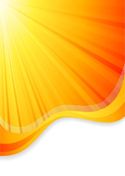 Vektor orange bakgrund — Stock vektor