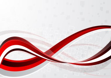 Vector abstract red background clipart