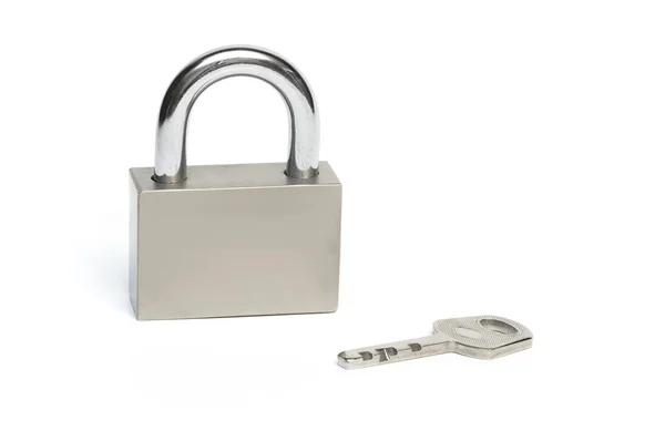 Lock with key. — Stock Photo, Image