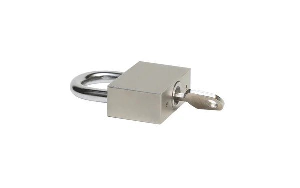 Lock with key. — Stock Photo, Image