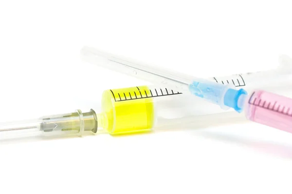 Two syringes. — Stock Photo, Image