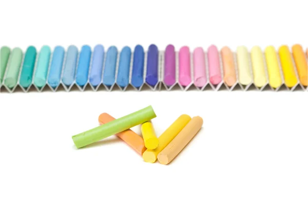 Chalk sticks. — Stock Photo, Image