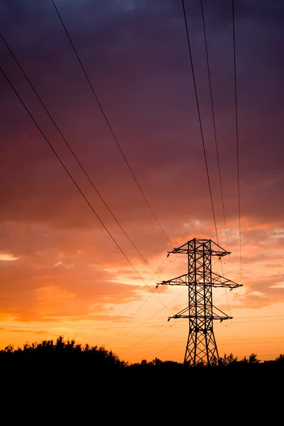 stock image Power lines