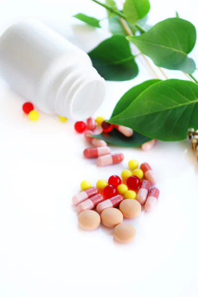 PILLS FROM A COLD — Stock Photo, Image