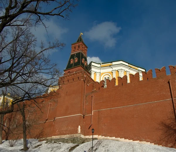 Kremlin de Moscou. Une tour d'arme — Photo