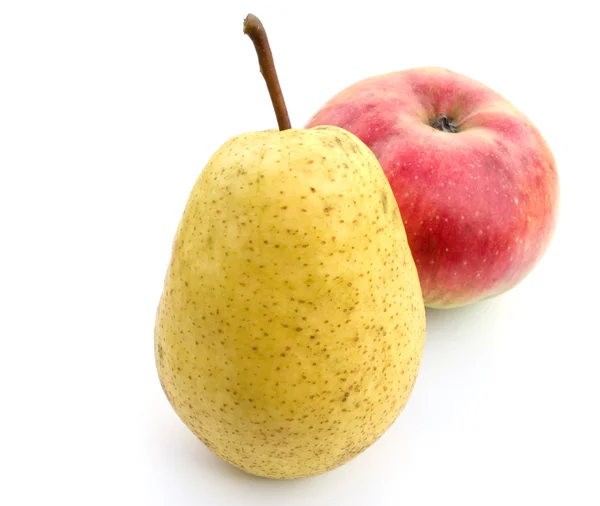 Pear and apple. — Stock Photo, Image