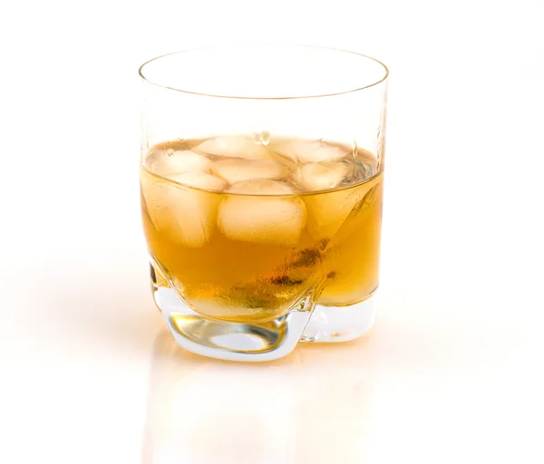 Whisky med is. — Stockfoto