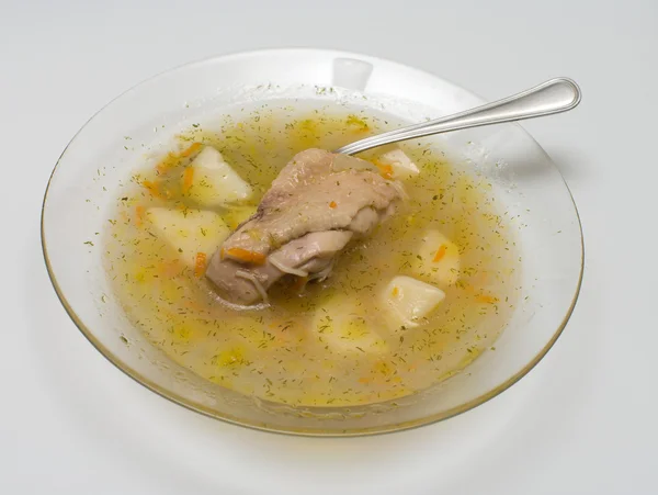 Talerz zupy. — Zdjęcie stockowe