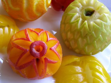 Assorted fruits clipart