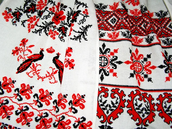 乌克兰刺绣 — 图库照片