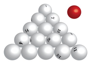 Billiards clipart