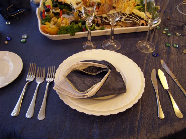 stock image Serving of the table