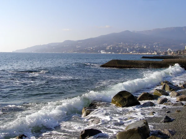 stock image The coast of sea